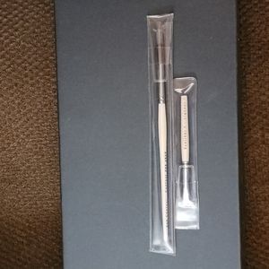 Vintage Contour & Lip Brush Wood Natural Bristles Makeup Artists HOLT RENFREW